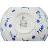 Polmedia Polish Pottery Bowl 6-inch - Go With The Flow Pattern Handmade in Boleslawiec Poland by Ceramika Artystyczna + Certificate of Authenticity view 4