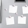 6 Pieces Fridge Magnets Refrigerator Glass Decorative Crystal Magnets for Kitchen Office Whiteboard,Beautiful Horse with Cherry Blossom Lovely view 4