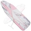 FIEZFEAT Large Ironing Board Cover and Pad 52x20in Iron Board Cover 100% Cotton Thick Padding Heat Reflective, Easy to Secure(Color:Marbling#5) view 1