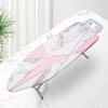 FIEZFEAT Large Ironing Board Cover and Pad 52x20in Iron Board Cover 100% Cotton Thick Padding Heat Reflective, Easy to Secure(Color:Marbling#5) view 2