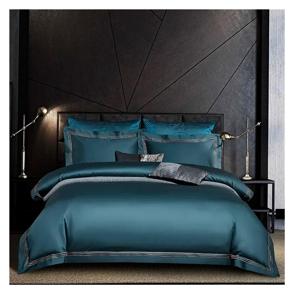 MUORREY Bedding Bedding Set Cover Soft Bed Sheet Pillowcases Egyptian Cotton Bed Sets Style Queen King Size