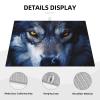 Dish Drying Mat Absorbent Drying Mats for Kitchen 18"  24" Wolf eyes Drying Mat Counter Dish Drainer Mats Non-slip Coffee Mat Dish Drying Pads for Rack Draining view 3