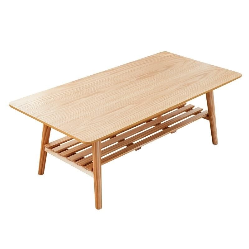 Nightstand Sofa Table Modern Center Table Legs, Movable Walnut Oval Shaped Family Room Furniture, Wooden Coffee Table with Storage Room Couch Side Table(Color:D)