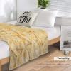 Cracker Blanket Funny Saltine Crackers Realistic Food Print Soft Cozy Lightweight Throw Blanket for Kids Boys Girls Women Men Bedroom Living Room Dorm Chair Sofa Travel 50x60in view 3