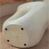Sofa Small Round Side Table for Living Room, Entryway, Small Spaces, White Bedside Tables Coffee Table Nightstand, Accent Table Sofas for Living Room view 4