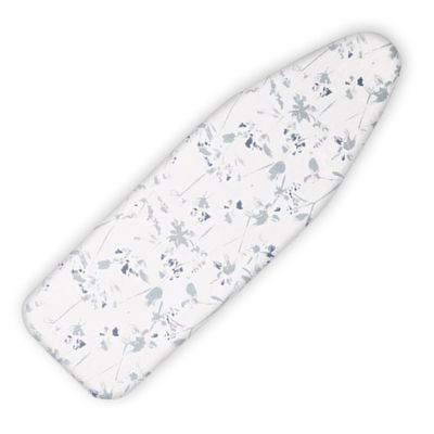 TURKAS Ironing Board Cover and Pad, Replacement Ironing Board Cover, Heat Resistance Ironing Board Cloth Cover(Color:White,Size:43x13.8in)