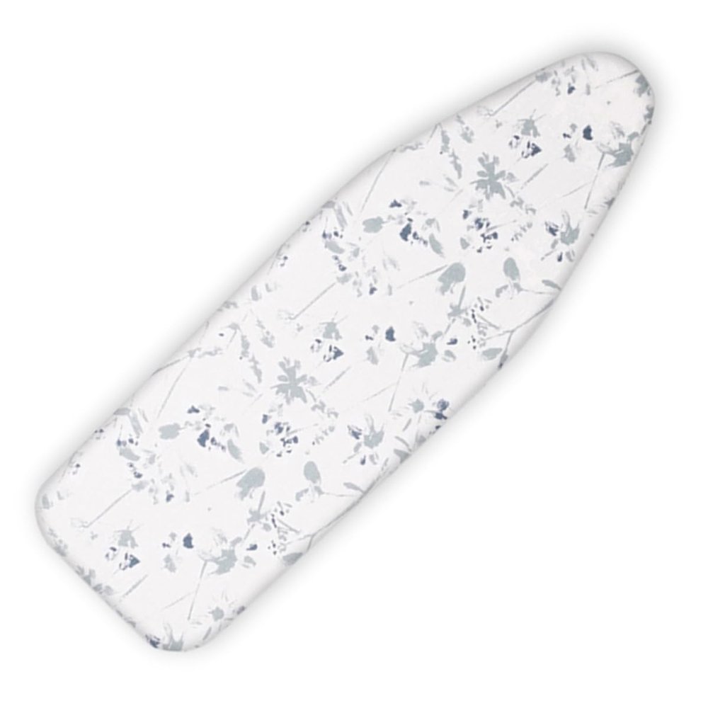TURKAS Ironing Board Cover and Pad, Replacement Ironing Board Cover, Heat Resistance Ironing Board Cloth Cover(Color:White,Size:43x13.8in)