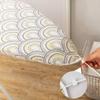 TURKAS Ironing Board Cover and Pad, Replacement Ironing Board Cover, Heat Resistance Ironing Board Cloth Cover(Color:White,Size:43x13.8in) view 4