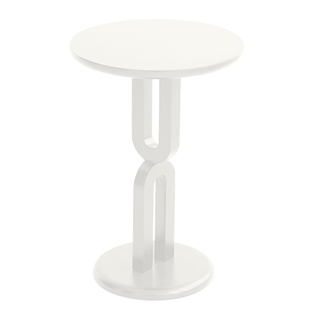 Sofa Round Side Table, Small End Table Accent Table for Living Room Bedroom Balcony Office, Modern Side Table Bedside Table Home Decor, Easy Assembly Sofas for Living Room