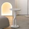Sofa Round Side Table, Small End Table Accent Table for Living Room Bedroom Balcony Office, Modern Side Table Bedside Table Home Decor, Easy Assembly Sofas for Living Room view 4