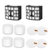 Replacement Filter Set for Shark DuoClean Rotator Lift-Away Speed Zero-M Upright Vacuum NV601, NV611, NV770, NV771, UV700, XFF600 XHF600 (4 Foam + 4 Felt + 2 Filters Kit) view 1