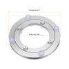 uxcell Lazy Susan Turntable Bearing, 5 Inch Rotating Bearing Turntable Base for Kitchen Dining Table, Silver Tone view 2