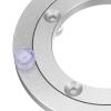 uxcell Lazy Susan Turntable Bearing, 5 Inch Rotating Bearing Turntable Base for Kitchen Dining Table, Silver Tone view 3