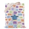 PWHAOO Spanish Christian Tote Bag My Daily Bible Affirmations Tote Bag Bible Verse Tote Bag Religious Christian Gift (Daily Bible Affirmations TOTE) view 1
