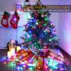 Brizled Multicolor Christmas Lights, 33ft 100 LED 5MM Wide Angle Gentle Twinkle Christmas Lights, 120V UL Certified Connectable Xmas String Light Outdoor Tree Lighting for Xmas Tree Party Home Holiday view 3