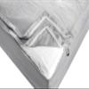 Zip On Sheets King Size Zipper Fitted Sheets - Includes 2 Zip-On Sheets & 1 Fitted Sheet Base - 8 Inch Deep Pockets - Extra Soft & Breathable Cotton 600 TC Fitted Sheet - Silver Grey view 4