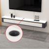 Tv Stand Modern Floating Wall Mounted 63 Inch Tv Console With 2 Drawers And Shelf, Space Saving Tv Stand Decorative Contemporary Media Storage Hanging Tv Cabinet Tv Cabinet (Blu 160*20*26Cm) view 3