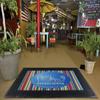 Super Scrape Rubber Logo Mats - Black - 4' x 6' (Landscape) view 4