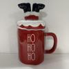 HomeLoft Basics Rae -CHRISTMAS Coffee Mugs and Products Series- Dunn By Magenta (HO HO HO Mug *Santa Lid*), Medium view 1
