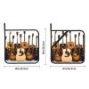 (Guitar) Pot Holders Set of 2 Farmhouse Kitchen for Cooking Grilling Baking BBQ Mushroom Pot Holders Cook Essentials Accessories and BBQ Gifts view 2