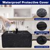 NUENSS-ROR Airfryer Dust Cover Heavy Duty Thickened Waterproof Dust-proof Heat-Resistant Air Fryer Oven Cover Case Lid Compatible with COSORI 9Qt 8-in-1 Dual Air Fryer (18.5"D X 17.7"W X 11.4"H) view 4
