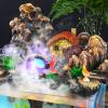 KCYSLY Tabletop Fountain Desktop Fountain Waterfall Desktop Humidifier with Rockery Aquariums Feng Shui Wheel Tabletop Fountain Home Office Decoration Desktop Fountain, 20010125 view 4