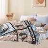 Dmkjdzsw Personalised BlanketCustom Blanket Soft Cosy Custom Blanket for Adults KidsPersonalised Gifts for Mum, Dad, Boyfriend-E-180 * 200CM view 2