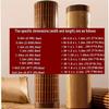 Cool Smooth Summer Sleeping Mat Rattan Foldable Mat Breathable Cooling Pad Refreshing Sweat Good Air Permeability(Size:0.9 * 1.9M/35 * 74") view 2