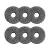 PRLDXJPL Vacuum Cleaner 6Pcs Mop Rag Cloth. Compatible for Yeedi Floor 3 Station. Robot Vacuum Cleaner Spare Parts Mop Rag Cloth Replaceable Accessories, sf67tgdf7uobg view 1