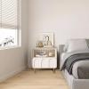 Bedside Table Bedroom Nightstand Bedside Table With Drawers Bedside Table Nightstand End Table Side Table Modern Accent Bedside Nightstand For Bedroom, Small Spaces(Color:Green,Size:50x40x50cm) view 2