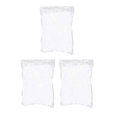 MECCANIXITY Christmas Fake Snow Blanket 4.9ft x 1.3ft Indoor White Winter Display Artificial Blanket Snow Sheets for Fiber Decoration Winter Snow 3 Pcs