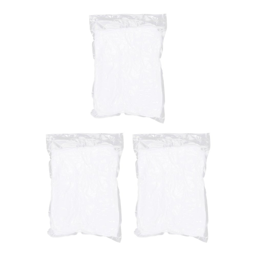 MECCANIXITY Christmas Fake Snow Blanket 4.9ft x 1.3ft Indoor White Winter Display Artificial Blanket Snow Sheets for Fiber Decoration Winter Snow 3 Pcs