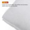 MECCANIXITY Christmas Fake Snow Blanket 4.9ft x 1.3ft Indoor White Winter Display Artificial Blanket Snow Sheets for Fiber Decoration Winter Snow 3 Pcs view 4