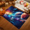 Space Rug - Galaxy Carpet Planet Rug for Kids Room - 60x40 inches view 1