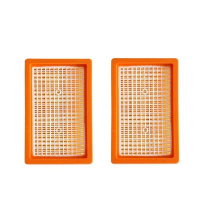DispRA Suitable Compatible with Karcher MV4 MV5 MV6 WD4 WD5 WD5P Vacuum Cleaner Accessories Hepa Filter Element Filter Flat Filter(Color:2pcs)
