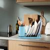 Mikinona Kitchen Utensils Holder Dish Draining Rack Kitchen Organizing Rack Chopstick Holder Easy Clean view 1