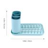 Mikinona Kitchen Utensils Holder Dish Draining Rack Kitchen Organizing Rack Chopstick Holder Easy Clean view 4