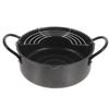 LABRIMP 1set Japanese Style Deep Fryer Pot Oil Drainer Rack Frying Pot for and Fried Foods Suitable for Stove Types Pouring Design Household Cooking Essential view 1