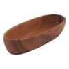 Wooden Salad Bowl, Wood Decorative Bowl Wooden Bowls for Food Handmade Wooden Serving Bowl Wood Bowl for Fruits Salads Modern Rustic Home Decorations(S) view 1