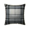 Augenstern Zippered Pillow Protectors Cover Case Grey-Tartan-Pattern Decorative Throw Pillow Cover Square Cushion Case 20"X20" view 1