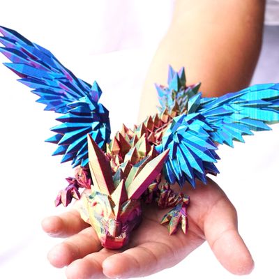 3D Printed Tyrannosaurus egg Model,Flexible Animals Toy Statue,Movable Joints,Home Office Decor,Interesting Toys for Autism/ADHD,Festival Gifts toco,Fidget Toys, Executive Desk Animals Toy