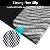 Mofonky Shower Mat Non Slip: 31 x 31 Inch Extra Large Square Shower Mats with Drain Hole in Middle - Soft Loofah Quick Drying Matt for Shower Stall view 3
