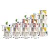 2/3/4/5/6 Tier Revolving Bookshelf Revolving Bookcase 360 Display Rack White Bookshelf Rotating Round Bookcase Wooden for Living Room Bedroom(Size:40 * 40 * 160cm) view 2