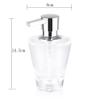 Bathroom Soap Dispenser Bathroom Soap Dispenser Dispenser with ABS Chrome-plated Pump Head Dispensing Bottle of Soap Liquid Suitable for Bathroom Kitchen Dining Room (6.8 Ounces) Refillable Soap Dispe view 2