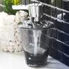 Bathroom Soap Dispenser Bathroom Soap Dispenser Dispenser with ABS Chrome-plated Pump Head Dispensing Bottle of Soap Liquid Suitable for Bathroom Kitchen Dining Room (6.8 Ounces) Refillable Soap Dispe view 3