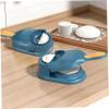Dumpling Maker 2 in 1 Dough Press Set Dumpling Skin Maker Dumpling Mould Kitchen Gadget Blue, dough press view 2