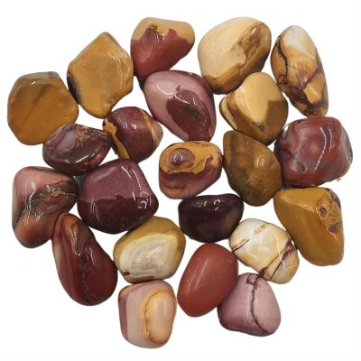 NSIXSURIM 100g Natural Mookaite Irregular Shape Tumbled Stones Gravel Rock Crystal Gemstone Home Garden Decoration Natural Stones Crystals and Stones