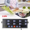 8 Channel Digital Timer, Adjustable Volume Kitchen Timer Cooking Timer Clock Commercial Reminder Restaurant Calculagraph Timer view 4