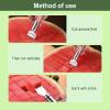 2-in-1 Stainless Steel Fruit Cutter, 2024 New Upgrade Watermelon Fork Cutter Slicer, Watermelon Cube Cutter Tool, Dual Head Fruit Forks Knife Summer Fruit Cutting Fork for Home Kitchen (5PCS) view 4