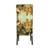 Fresqa Chicken and Rooster Print Print Elastic and Detachable Chair Protector,Perfect Addition for Any Home Decor, Black view 3